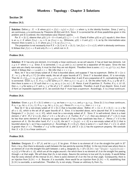 Munkres Topology Solutions Chapter 3 Doc