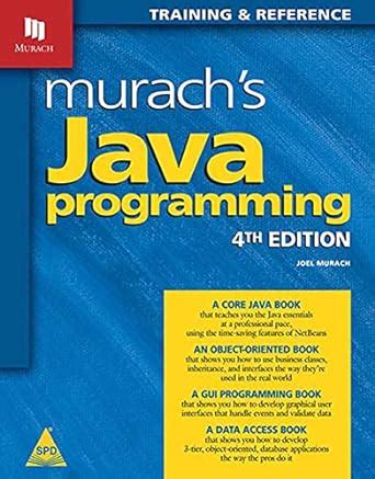 Murach Java Programming 4th Edition Solutions Doc