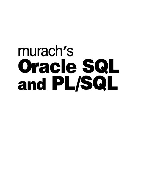 Murach e sql java ado01 pdf Doc