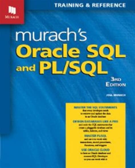 Murachs Oracle Sql And Pl Solutions Edu Epub