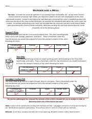 Murder and a meal lab answer key Ebook Doc