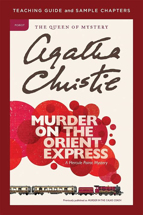 Murder on the Orient Express Teaching Guide Teaching Guide and Sample Chapters Kindle Editon