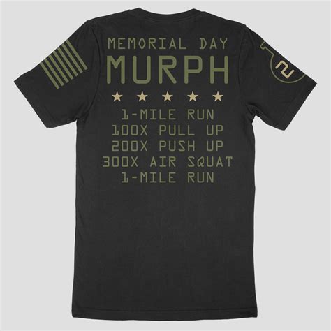 Murph T-Shirt: The Epitome of Fitness and Sacrifice