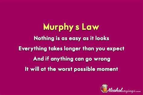 Murphy's Law 90: "Nothing Is As Easy As It Looks"