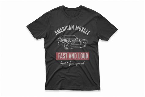 Muscle Car T-Shirt: A Timeless Classic that Revs the Style Engine