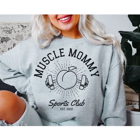 Muscle Mommy Sweatshirt: Empowering Women Through Fitness Fashion