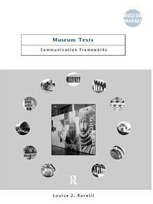 Museum.Texts.Comunication.Frameworks.Museum.Meanings Ebook PDF