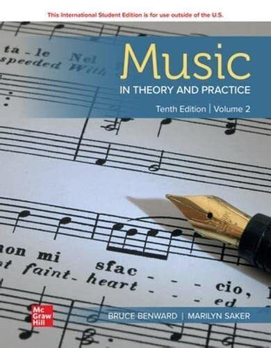 Music: In Theory and Practice Volume 2 Ebook Epub