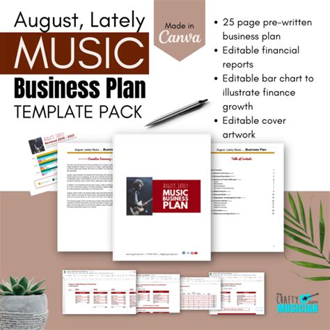 Music Business Plan Template