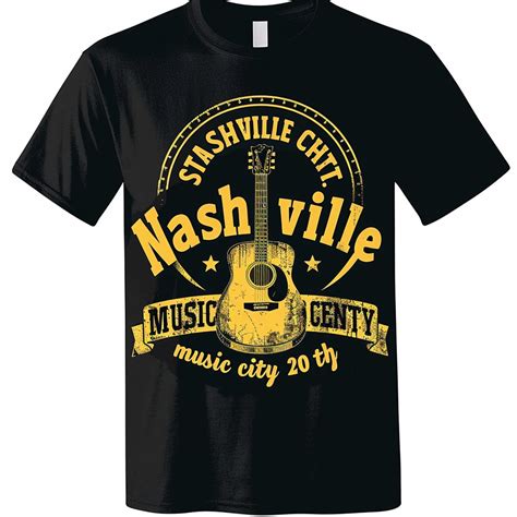 Music City T Shirts: Wear the Beat of Nashville