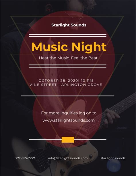 Music Flyer Template