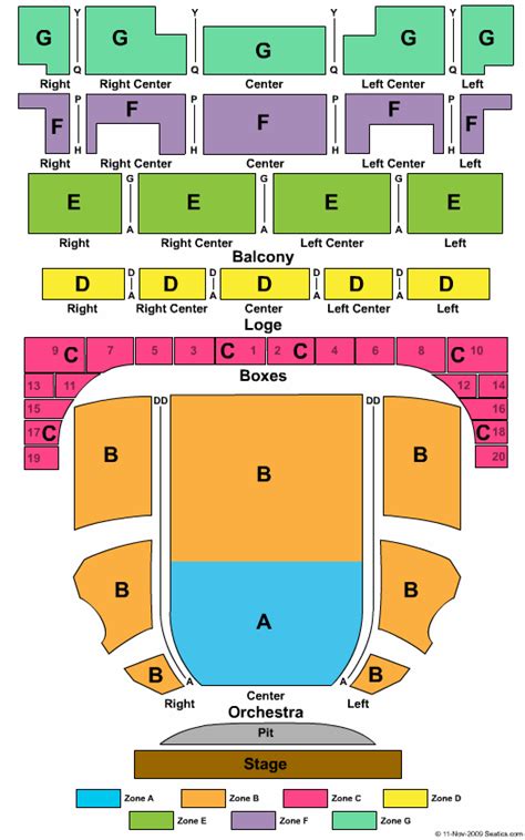 Music Hall Seating Chart Kansas City