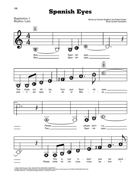 Music Notes in Spanish