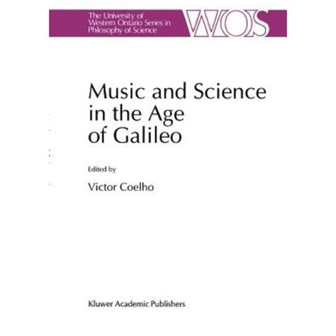 Music and Science in the Age of Galileo Reader