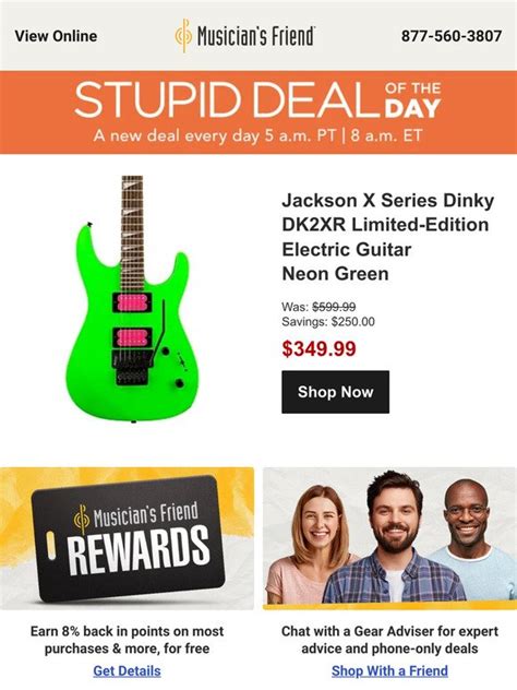 Musicians Friend Stupid Deal of the Day: Your Ultimate Guide to Enticing Deals