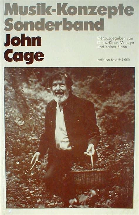 Musik-Konzepte. Sonderband John Cage I u. II. 2 Bde Doc