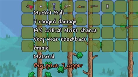 Musket Balls Terraria: The Ultimate Guide to These Ammunition