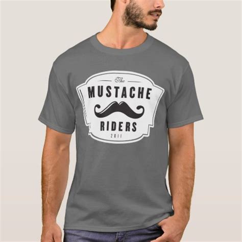 Mustache Rider Shirt: Ride the Wave of Facial Hair Fashion with Confidence and Style