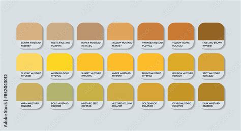 Mustard Color: A Glimpse of History and Significance