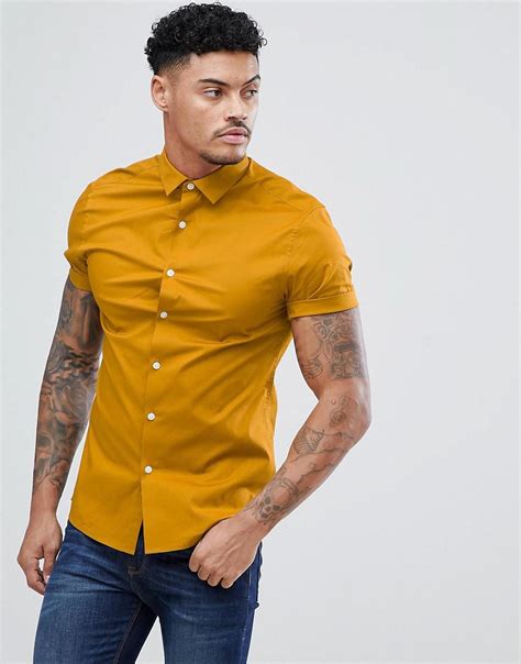 Mustard Color Shirt Men's: A Guide to Style and Versatility