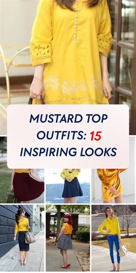 Mustard Color Shirt Outfits: A Guide to Elevate Your Style