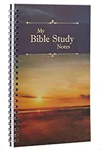 My Bible Study Notes Printed PVC Cover Wirebound 52 Week Notebook PDF