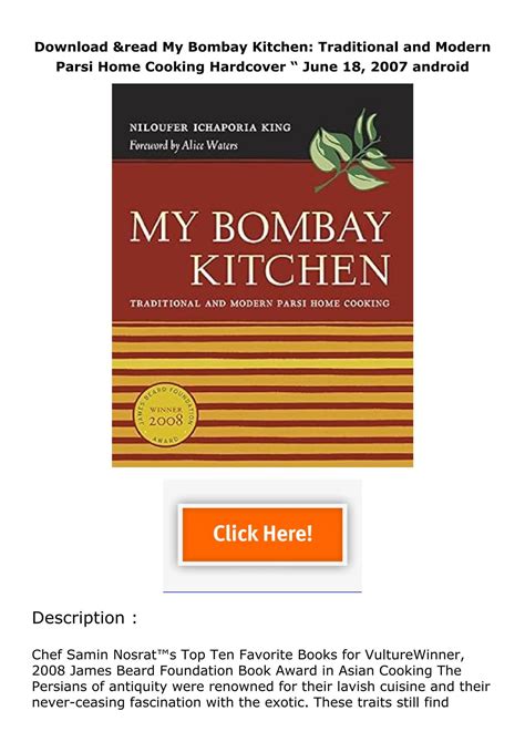 My Bombay Kitchen Traditional and Modern Parsi Home Cooking Epub