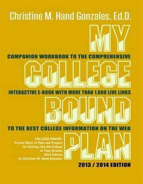 My College Bound Plan Companion Workbook to College Bound Epub