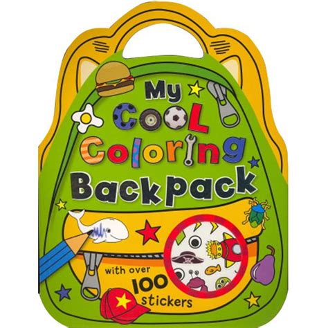 My Cool Coloring Backpack Reader