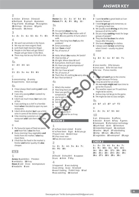 My English Lab Upper Intermediate Answer Key Doc