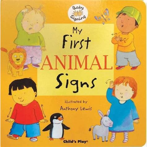My First Animal Signs Baby Signing Reader