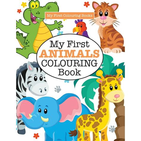 My First Animals Colouring Book Crazy Colouring For Kids Doc