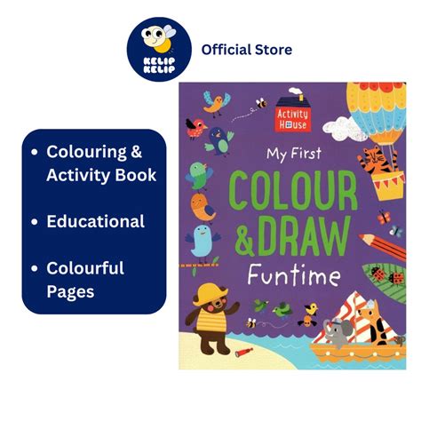 My First Funtime Colouring Book Purple PDF