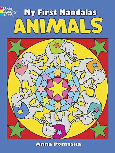 My First Mandalas-Animals Dover Coloring Books