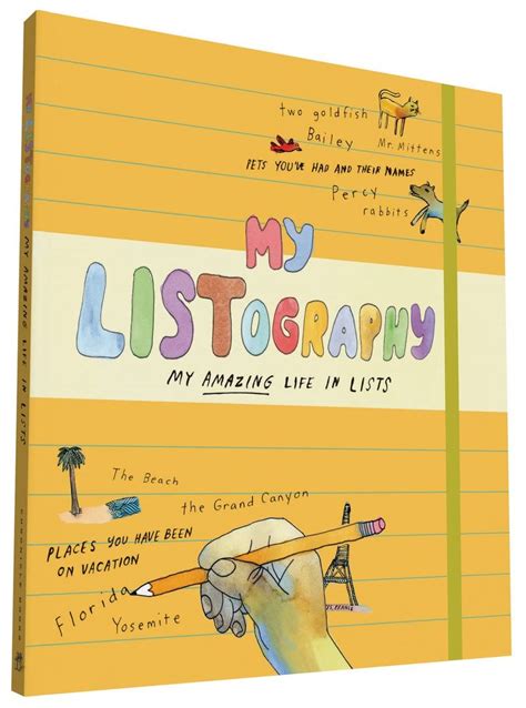 My Listography My Amazing Life in Lists PDF