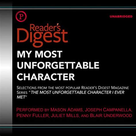 My Most Unforgettable Character Ebook Doc