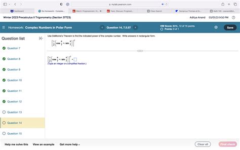 My Pearson Lab Trig Answers PDF