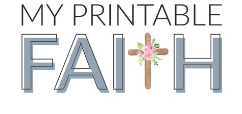 My Printable Faith