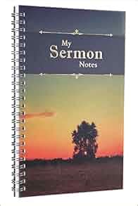 My Sermon Notes Tree Printed PVC Cover Wirebound 52 Week Notebook Epub