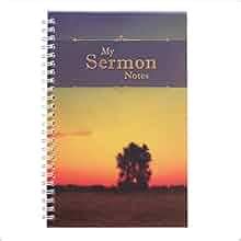 My Sermon Notes Tree Printed PVC Cover Wirebound 52 Week Notebook Epub