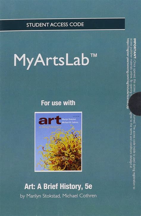 MyArtsLab Standalone Access Card for Art A Brief History 4th Edition Doc