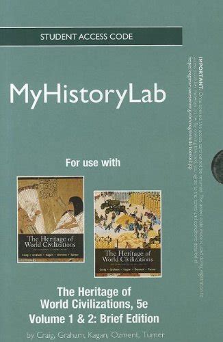 MyHistoryLab Standalone Access Card for World Civilizations Volumes 1 or 2 6th Edition PDF