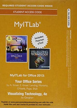 MyITLab Pearson eText Access Office PDF