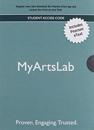 MyLab Arts Pegagus with Pearson eText Valuepack Access Card