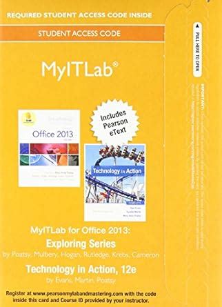 MyLab IT with Pearson eText Access Card for Exploring 2013 with Technology In Action Complete Kindle Editon