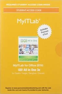 MyLab IT with Pearson eText Access Card for GO All in One Reader