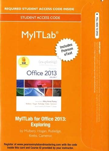 MyLab IT with Pearson eText Access Card for GO with Office 2013 Office 2013 Home Premium Academic 180-Day Trial My It Lab Kindle Editon