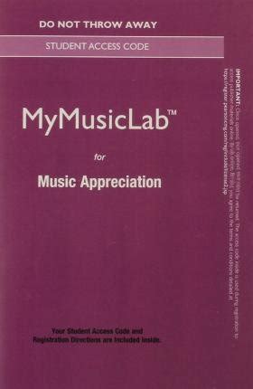 MyMusicLab for Music Standalone Access Card for Sight Singing 8th Edition