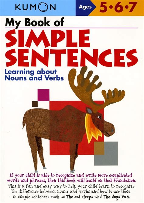 My_Book_of_Simple_Sentences_-_Learning_about_Nouns_and_Verbs_(Kumon_Workbooks)_PDF Ebook Epub