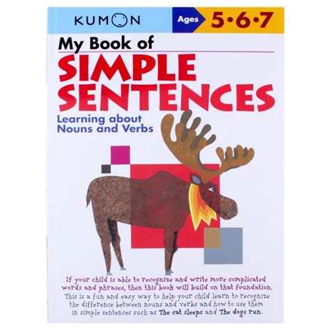 My_Book_of_Simple_Sentences_-_Learning_about_Nouns_and_Verbs_(Kumon_Workbooks)_PDF Ebook Epub